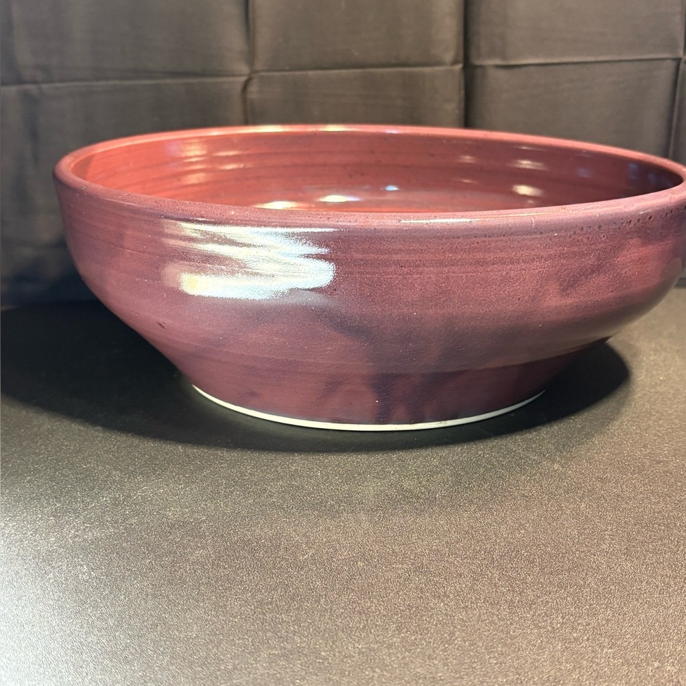 Large Robert C. Fritz Mid-Century Studio Pottery Bowl